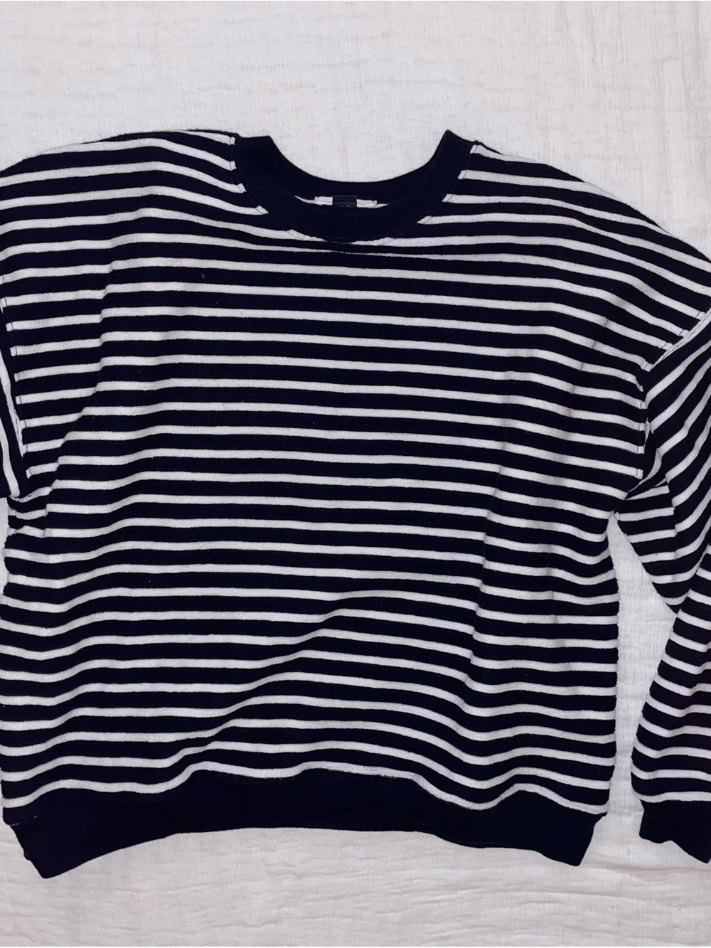 American Eagle Outfitters Striped Crewneck Sweater